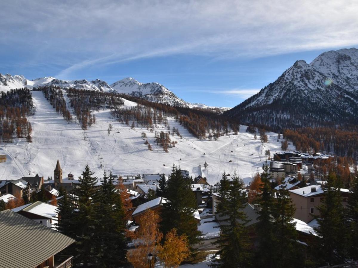 Duplex Renove 3 Chambres Avec Wi-Fi, Garage, Balcon Sud, Proche Pistes A Montgenevre - Fr-1-266-162 Luaran gambar